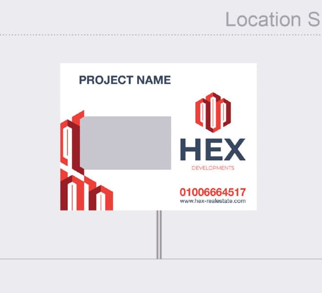 HEX-Location-Sign