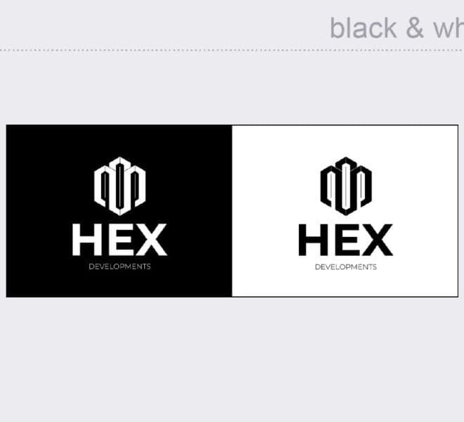 HEX-Logo-B-W